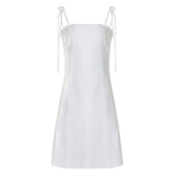 NOT YOUR ROSE 2601 Lace frill midi dress (Ivory)