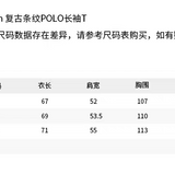 ANN ANDELMAN 2512 复古条纹polo长袖 藏蓝