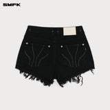 SMFK 2508 野路牛仔短裤 荒野黑