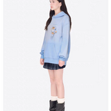 13DE MARZO | 2602 Rainy Day Hoodie Blue