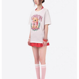 13DE MARZO | 2510 RONRON Bear Ribbon Tee White