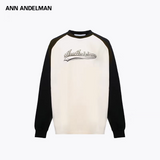 ANN ANDELMAN 2409 涂鸦印花插肩长袖