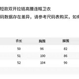 ANN ANDELMAN 2512 短款拉链高腰连帽外套