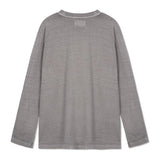 MATIN KIM 2604 Pigment Long Sleeve Top Grey