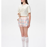 13DE MARZO | 2503 Bear Thin Trainer Shorts Pink