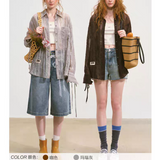 SOMESOWE 2506 松弛感褶皱微透衬衫