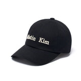 MATIN KIM 2606 MATIN CLASSIC LOGO BALL CAP IN BLACK