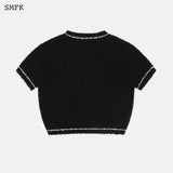 SMFK 2603 荒野针织短Tee 荒野黑