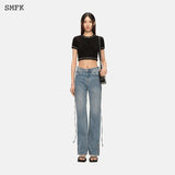 SMFK 2603 荒野针织短Tee 荒野黑