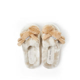 13DE MARZO | SS2308 Logo Furry Plush Slipper