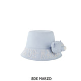 13DE MARZO | SS2401 Illustrate Inside-out Bucket Hat Blue