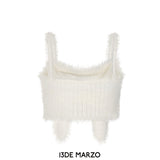 13DE MARZO | SS2402 Doozoo In Wormhole Camisole White