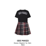 13DE MARZO | 2406 Doozoo Dispatch Tee Skirt Black