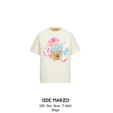 13DE MARZO | 2406 Gift Box Bear T-shirt Beige