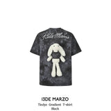 13DE MARZO | 2406 Tiedye Gradient T-shirt Black