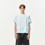 13DE MARZO | 2406 Tiedye Gradient T-shirt Light Blue