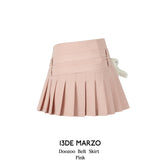 13DE MARZO | 2406 Doozoo Belt Skirt Pink