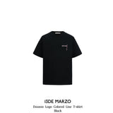 13DE MARZO | 2406 Doozoo Logo Colored Line T-shirt Black