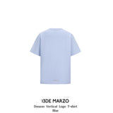 13DE MARZO | 2406 Doozoo Vertical Logo T-shirt Blue