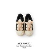 13DE MARZO | 2408 Bear Platform Sneakers Black