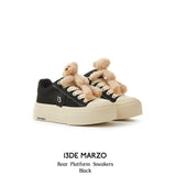 13DE MARZO | 2408 Bear Platform Sneakers Black