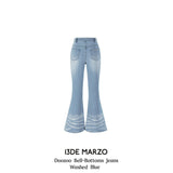 13DE MARZO | 2408 Doozoo Bell-Bottoms Jeans Washed Blue