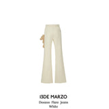 13DE MARZO | 2408 Doozoo Flare Jeans White