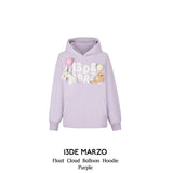 13DE MARZO | 2408 Float Cloud Balloon Hoodie Purple