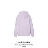 13DE MARZO | 2408 Float Cloud Balloon Hoodie Purple