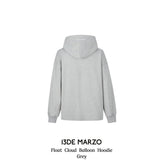 13DE MARZO | 2408 Float Cloud Balloon Hoodie Grey