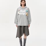 13DE MARZO | 2408 Float Cloud Balloon Hoodie Grey