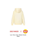 13DE MARZO | 2408 Lay's Flavor Bear Washed Hoodie Yellow