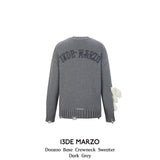 13DE MARZO | 2408 Doozoo Base Crewneck Sweater Dark Grey