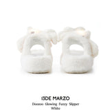 13DE MARZO | 2410 Doozoo Glowing Fuzzy Slipper White