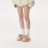 13DE MARZO | 2410 Doozoo Glowing Fuzzy Slipper Khaki