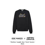 13DE MARZO | 2410 Matthew Langille Bear Travel Sweater Black