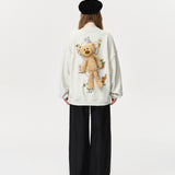 13DE MARZO | 2410 Matthew Langille Bear Travel Sweater Grey