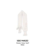 13DE MARZO | 2410 Doozoo Fuzzy Scarf White