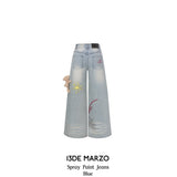 13DE MARZO | 2504 Spray Paint Jeans Blue