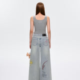 13DE MARZO | 2504 Spray Paint Jeans Blue