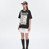 13DE MARZO | 2504 Bear Newspaper T-Shirt Black