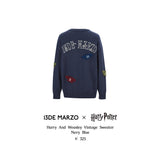 13DE MARZO | 2511 Harry Potter Harry and Weasley Vintage Sweater Navy Blue