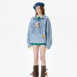 13DE MARZO | 2511 Harry Potter Quidditch Bear Zipper Jacket