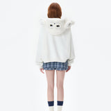 13DE MARZO | 2511 Harry Potter Hedwig Hogwarts Offer Bear Hoodie