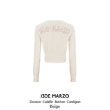 13DE MARZO | 2511 DoozooCuddleButtonCardigan Beige