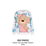 13DE MARZO | 2511 Doozoo Day and Night Sweater White