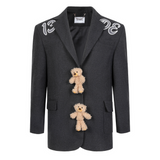 13DE MARZO | Plush Bear Button Suit