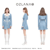 OZLANA SS2303 Daughter of the Sea Pleated Dress Set