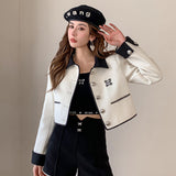 MacyMccoy 小香短款外套 白