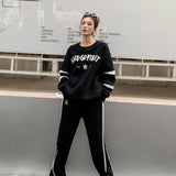MacyMccoy 星星英文字母加绒卫衣